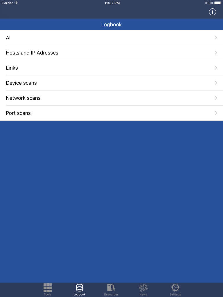 logbook